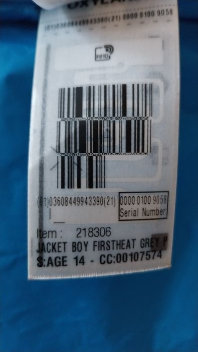 Casaco wed'ze de ski quente e impermeável - 14 anos