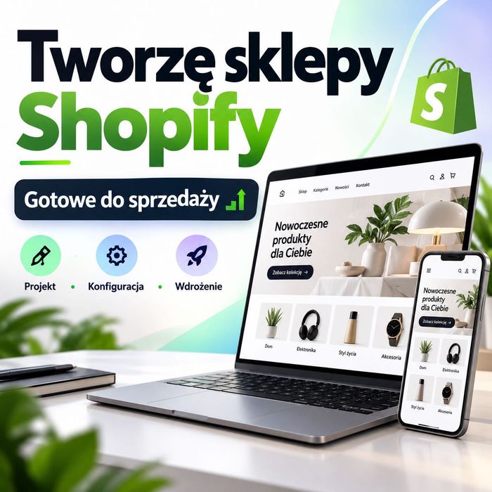 Tworzenie sklepów Shopify | Nowoczesne sklepy online