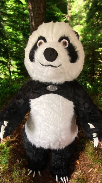 Привітання від ведмедика, панди, Тедді або зайчика. Аніматори