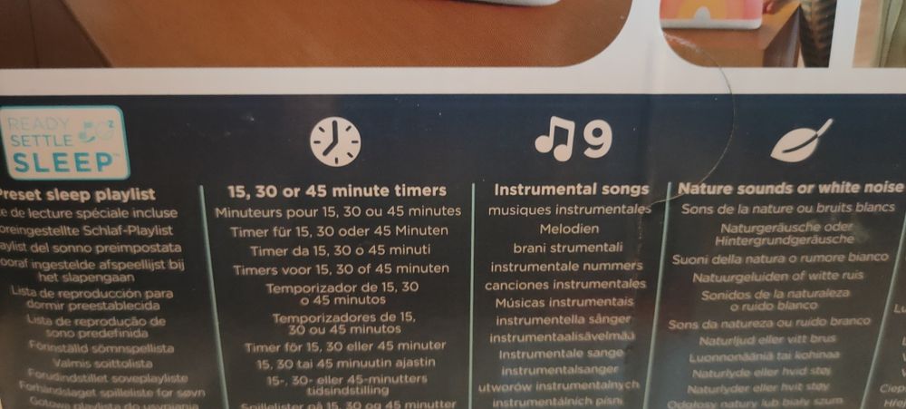 Lampka  usypiacz uspakajacz dla dzieci noworodka muzyka