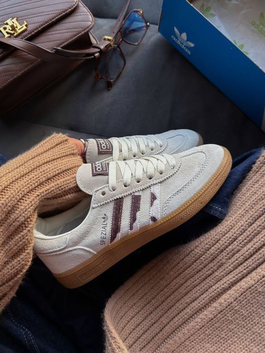 Кросівки Adidas Spezial Cow Print | Кросівки Адідас Спеціал з принтом коров’ячої шкіри