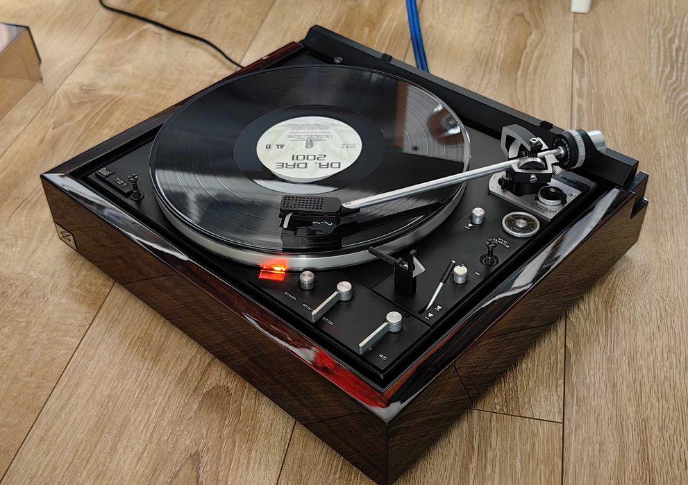 Gramofon Dual CS 721 + SHURE V-15 III Orzechowy