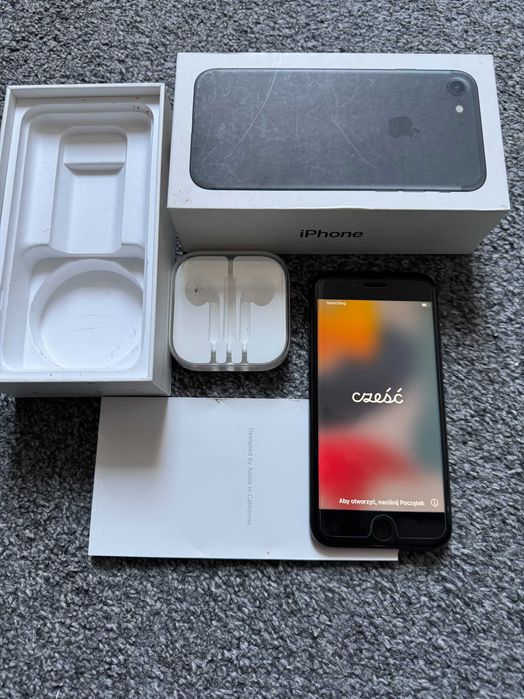 iPhone 7 32GB bateria 60% - w pełni sprawny + pudełko
