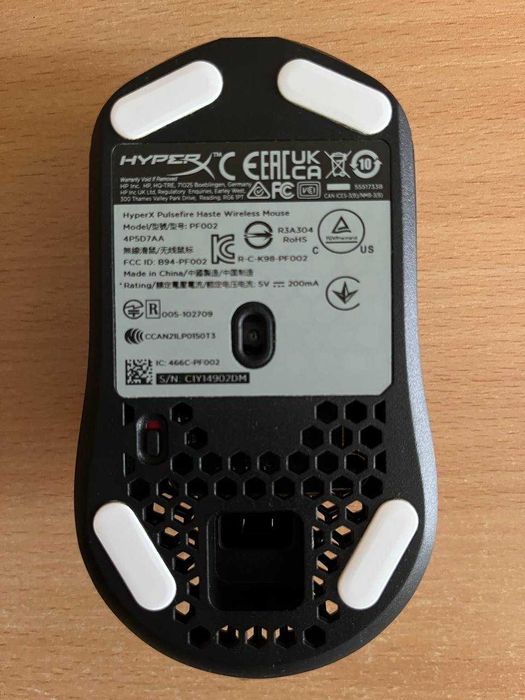 Мышь HyperX Pulsefire Haste Wireless Black