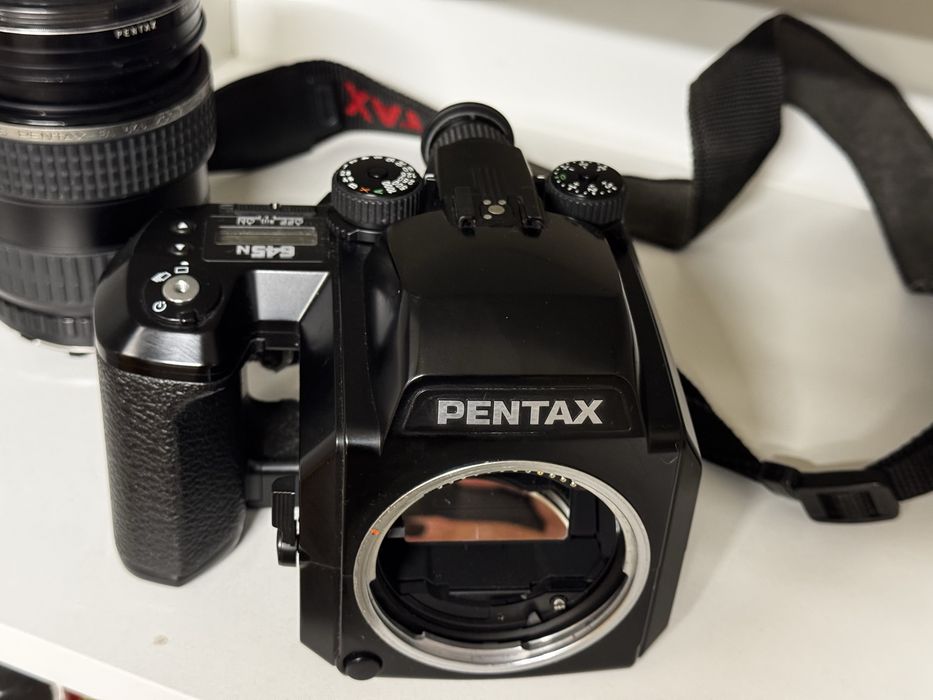 Pentax 645N Medium Format Film Camera + Pentax Lens