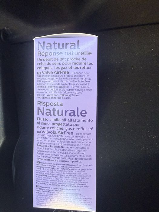 Vendo kit de biberoes  Natural Response AirFree Novo