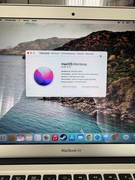 Portátil MacBook Air 13’