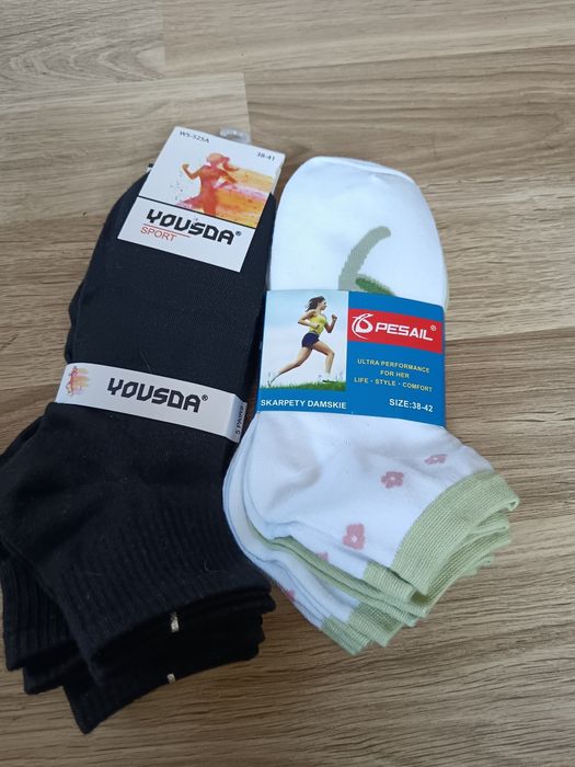 Zestaw skarpet 38-41, 38-42 Bawełna