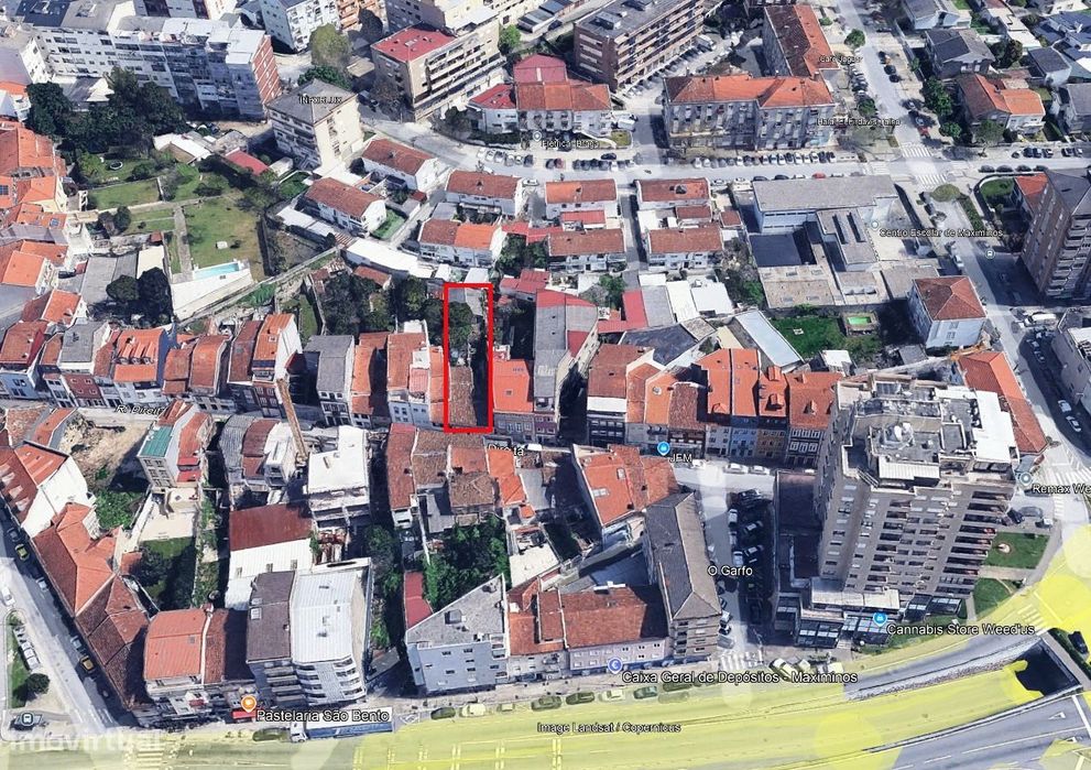 Terreno p/ construção prédio em altura - 4 pisos