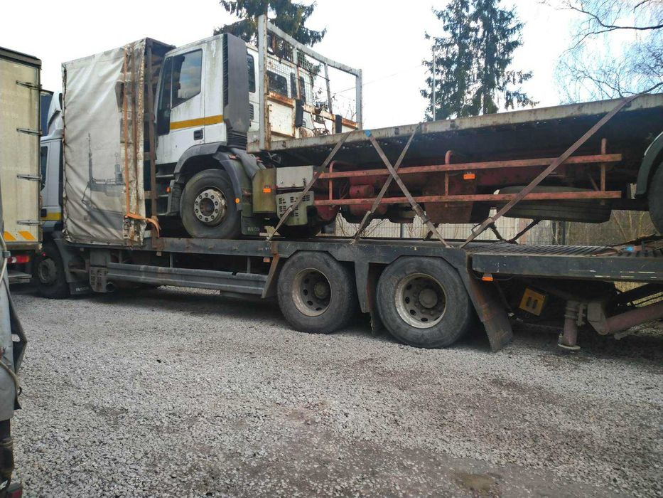 Iveco Stralis Laweta Platforma 9 metrów długości  Zrobi Wszystko i Wszędzie