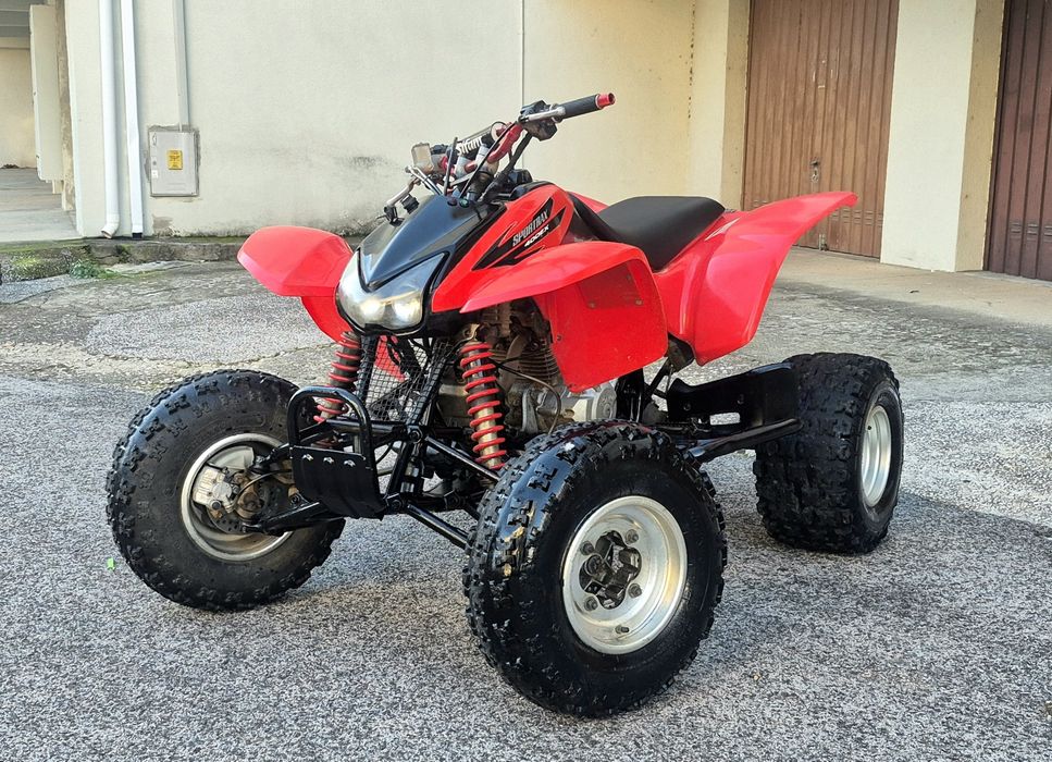 Honda trx 400 com marcha atras