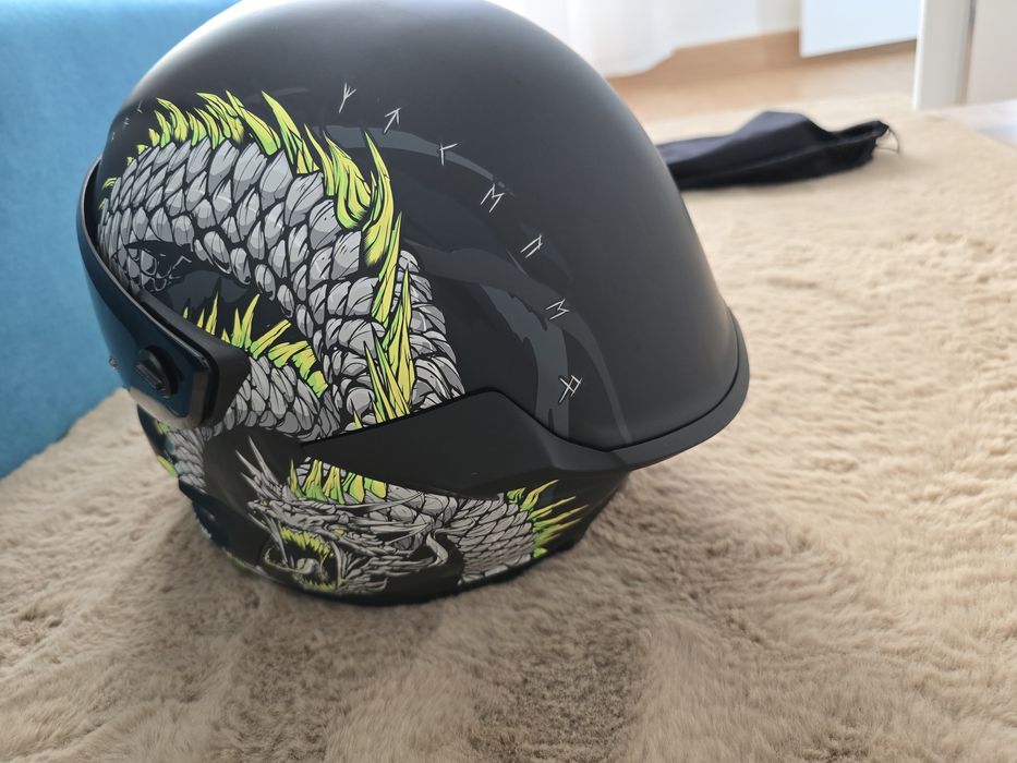 Capacete Ruroc Atlas 4.0 carbon Serpent