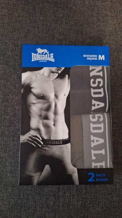 Bokserki męskie Lonsdale rozmiar M