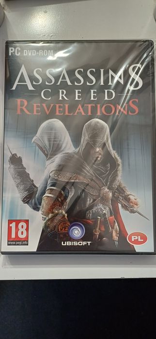 Assassin Creed revelations pudełko z gry i CD