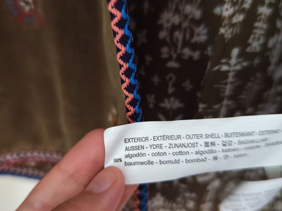 Zara оксамитовий жакет з вишивкою