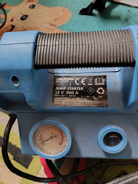 Starter rozruchowy jump starter 12 V 900A