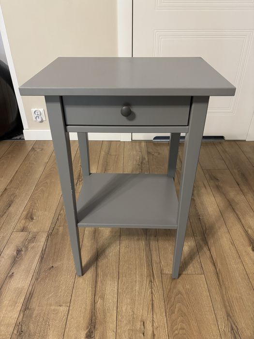 Stolik nocny IKEA Hemnes 21519 szary