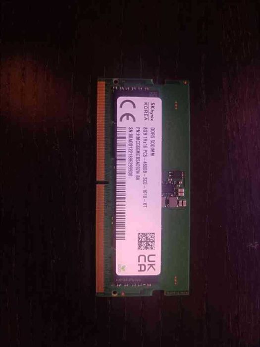 Pamięć RAM 8GB DDR5 SODIMM 4800MHz SK Hynix