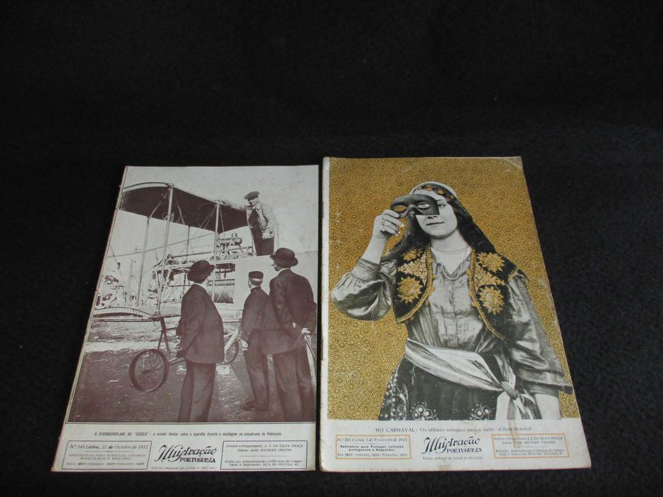 Livro Revista Ilustração Portuguesa 2ª Série 1907 a 1924 Revistas