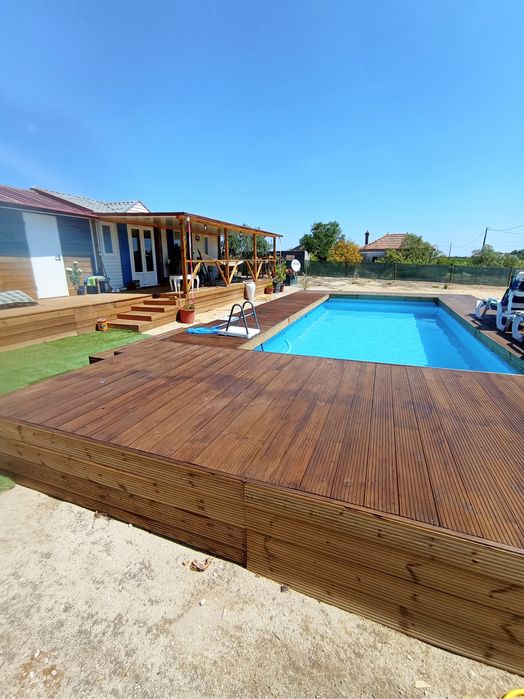 Telheiros pergolas e decks