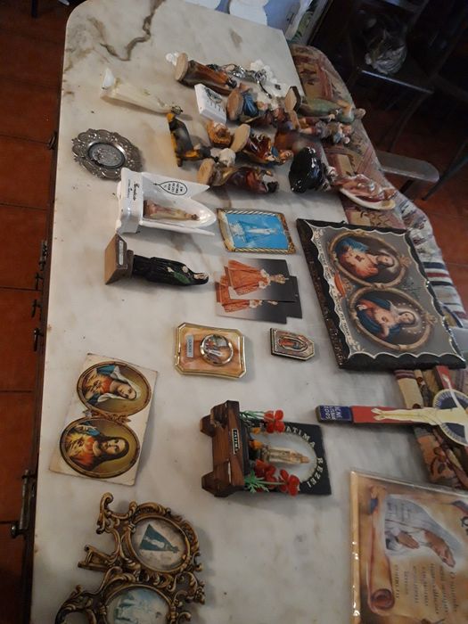 Conjunto de Artigos/Figuras Religiosos