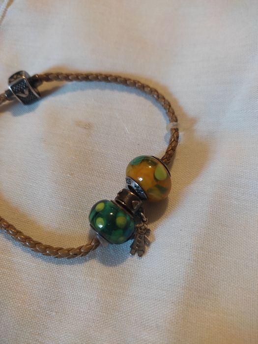 Pulseira viceroy com contas murano prata