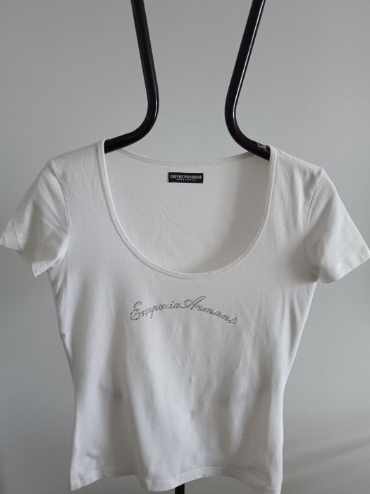 świetny t-shirt EMPORIO ARMANI w super stanie L/M