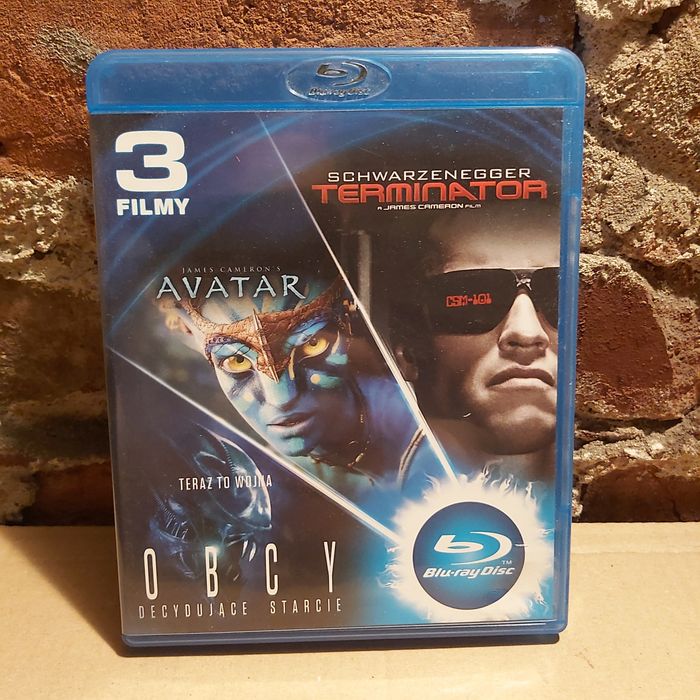 Terminator obcy avatar blu-ray