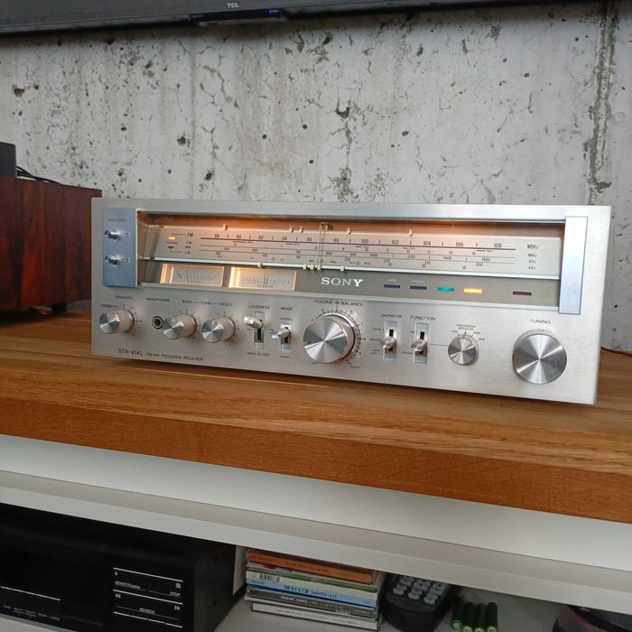 Amplituner SONY STR-414L Vintage Japan Stan Gabinetowy