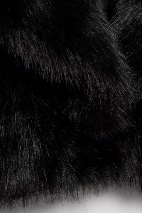 Укорочена куртка зі штучного хутра xl l s xs