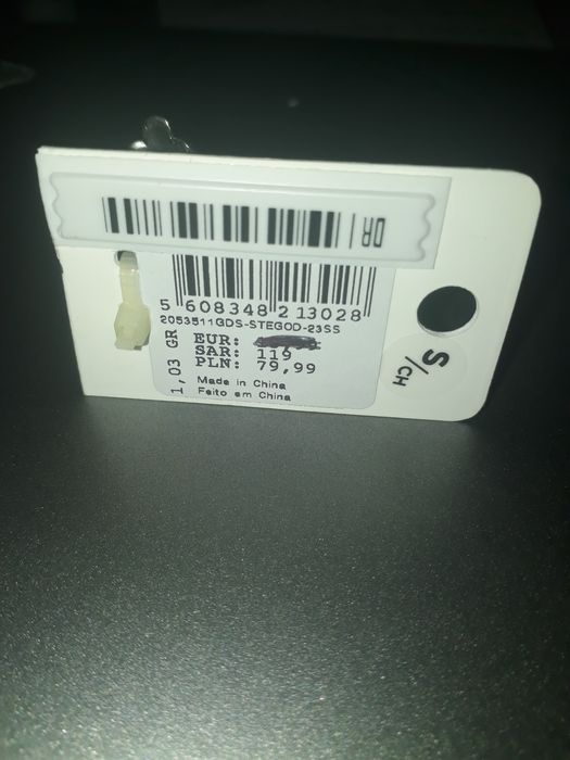 Anel prateado Parfois, novo