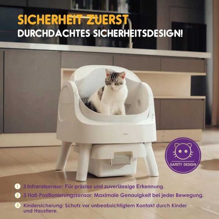 Kuweta samoczyszcząca 52 cm x 41 cm x 57 cm PetPivot
