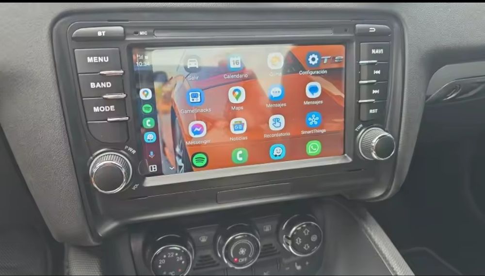 Rádio Android 14 com GPS Audi TT (Novo)