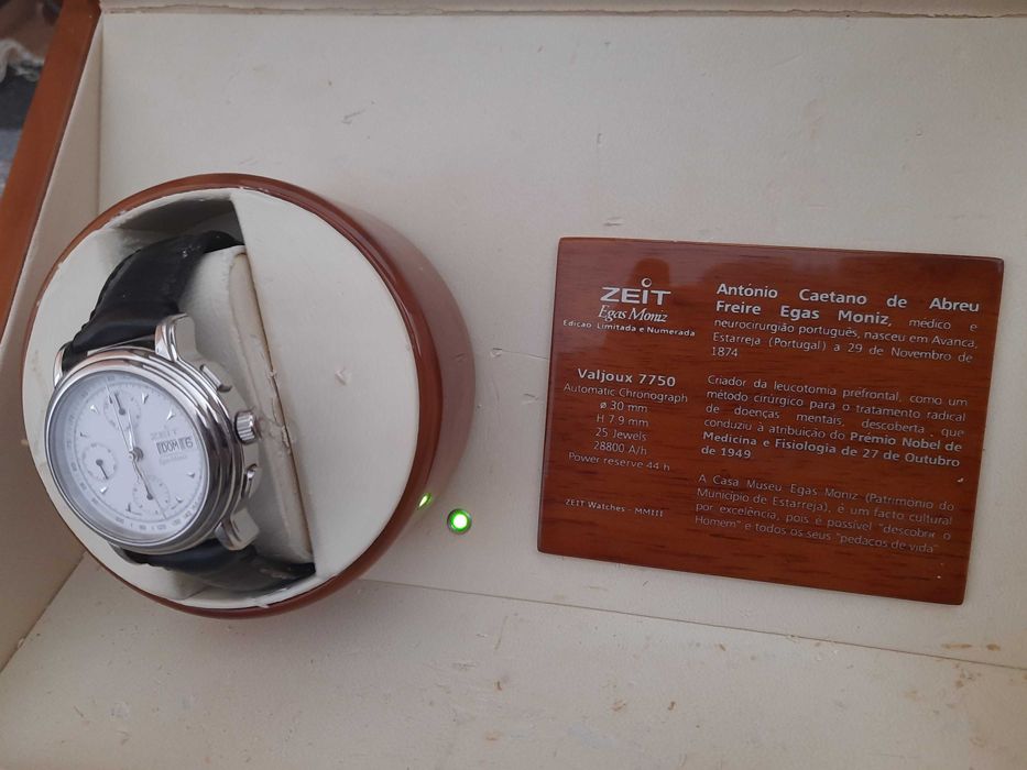 Relógio Zeit automático edição especial Egas Moniz