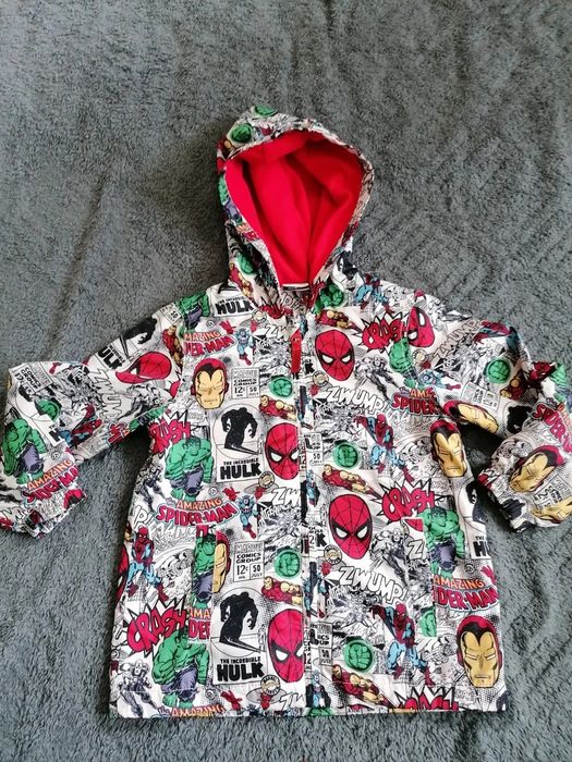 Дитяча вітрівка на флісовій підкладці вік 5-6