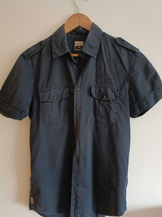 Camisa Azul Escura da Tiffosi