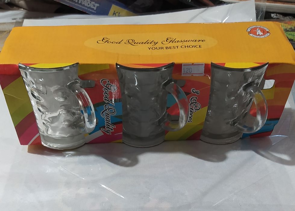 Чашки, бокали із термоскла 240 мл.