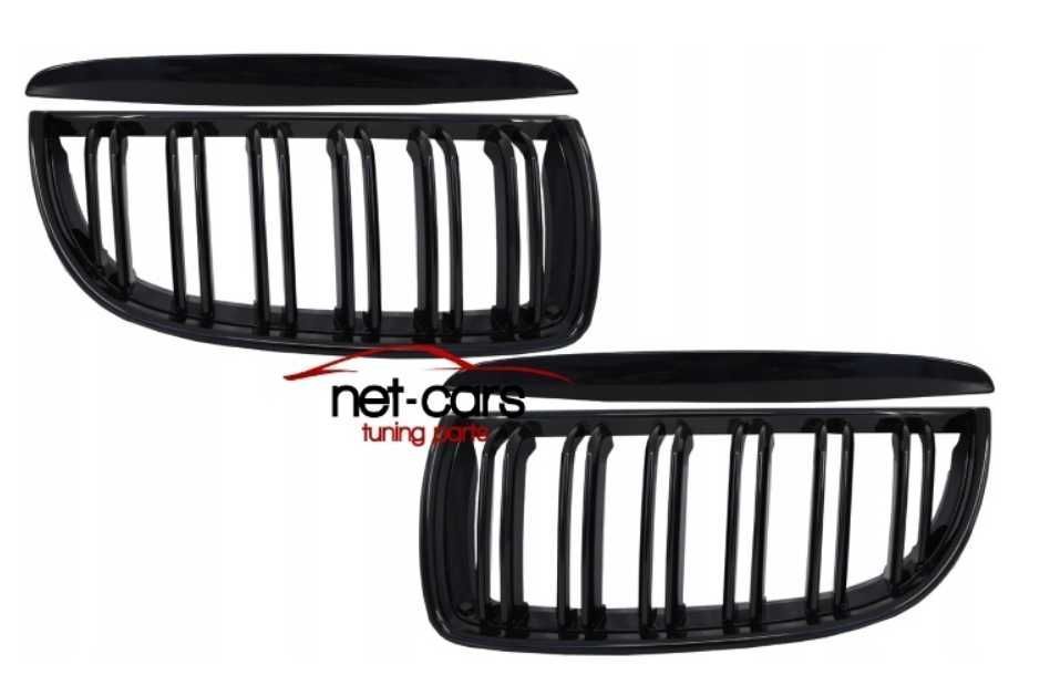 Grill Nerki BMW E90 E91 05-08 M Pakiet czarny połysk