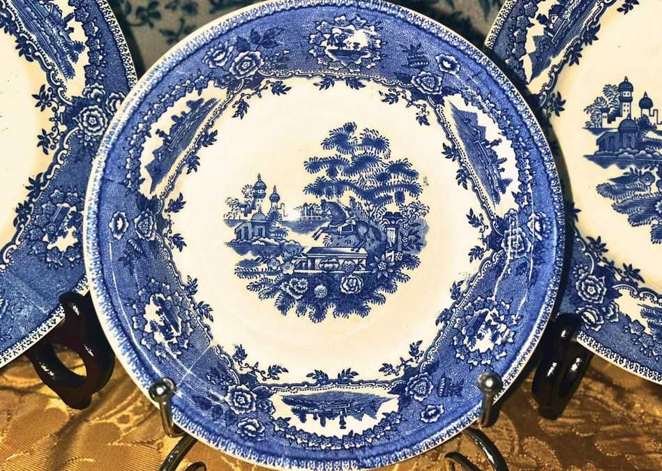 Conjunto Sacavém – Motivo Estátua (azul)
