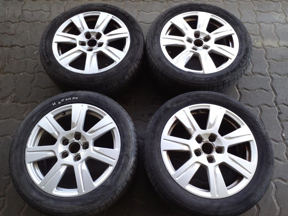 Jantes Audi R17 Com Pneus 225/50 Furação 5X112