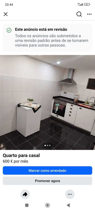 Quarto para arrendar
