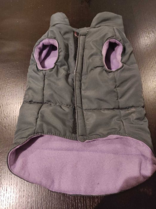 Ubranko dla psa małej rasy, ocieplane, dwustronne