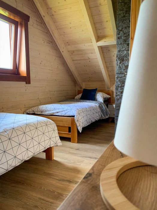 Domki pod Czarną Górą z Balią Ferie zimowe, Sudety / Kotlina Kłodzka