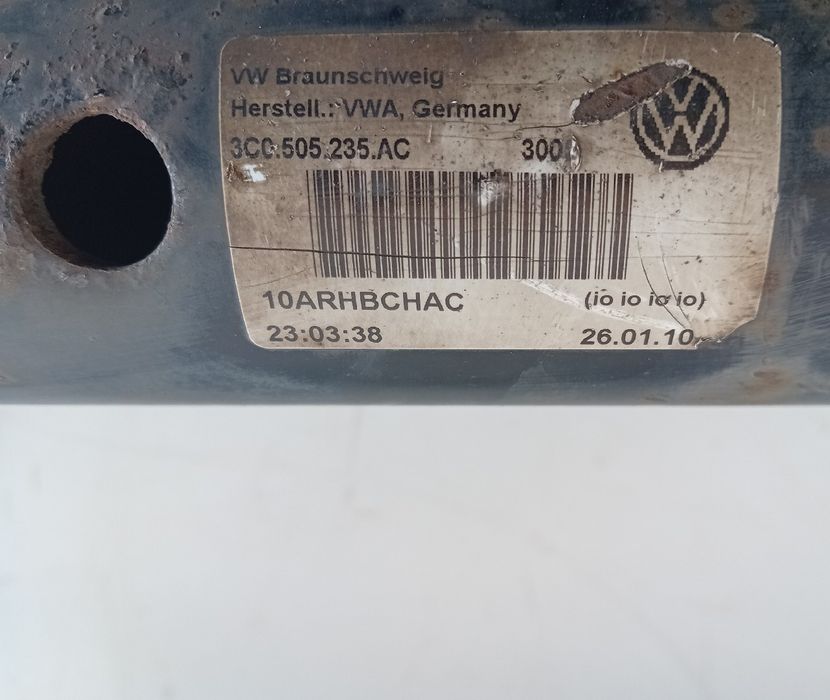 Charriot trás VOLKSWAGEN Passat CC (357)