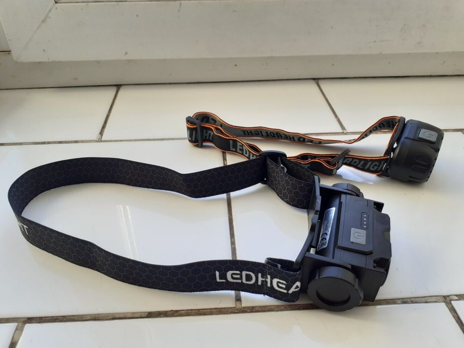 НОВЫЕ Мощные Налобные Светодиодные Перезаряжаемые Фонари "Macrocosm"