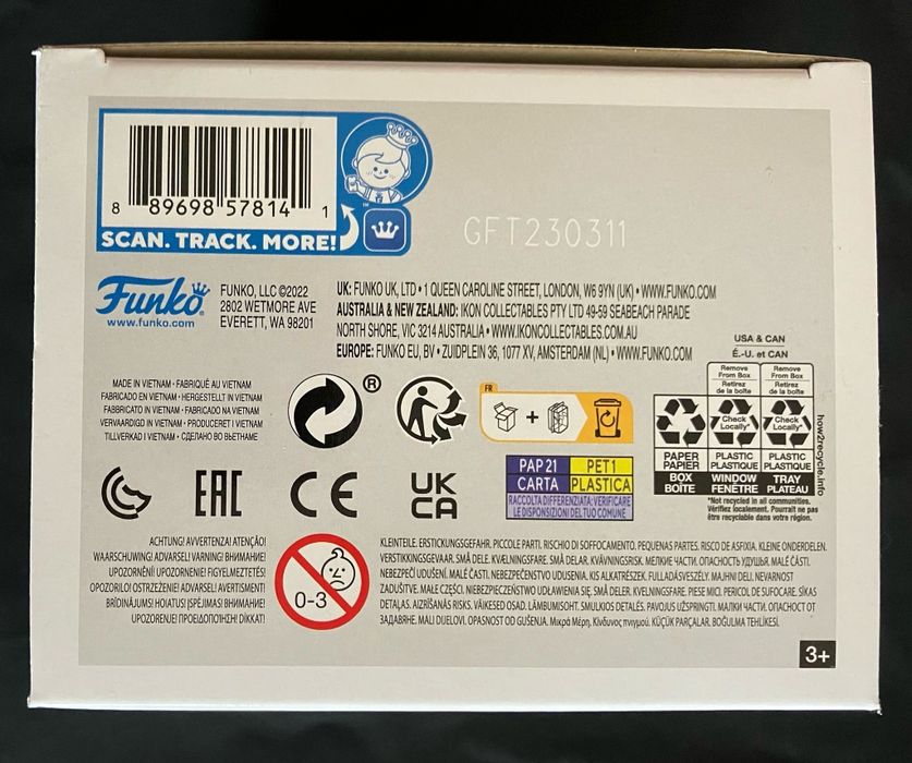 The Witcher Geralt 1192 Chase Funko Pop