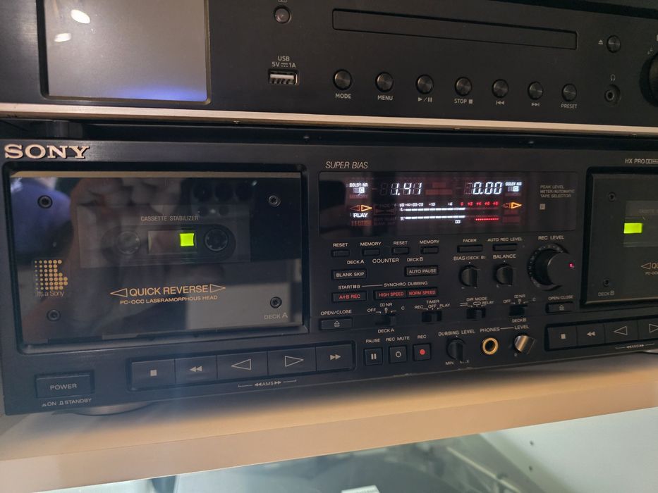 Magnetofon deck sony tc wr 870