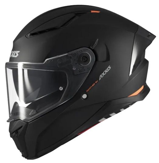 Мотошолом інтеграл з окуляр AXXIS PANTHER SV Matt Black