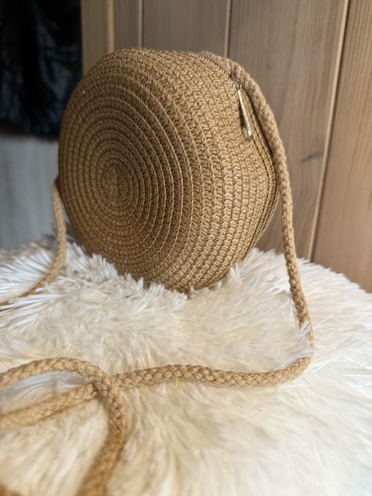 Torebka słomiana mini