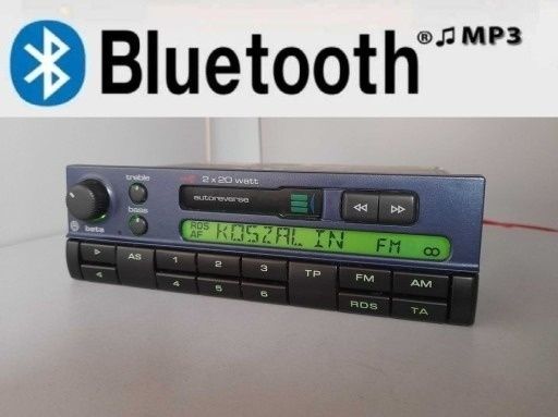 Radio VW Beta 4 rds PINK FLOYD !! Unikat !! Bluetooth mp3 ! Golf 3 mk3